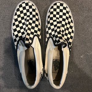 Men’s Vans size 12 checkered low top